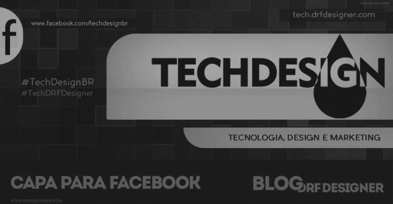 Capa Techdesign Para Página No Facebook Portfolio Drf Designer