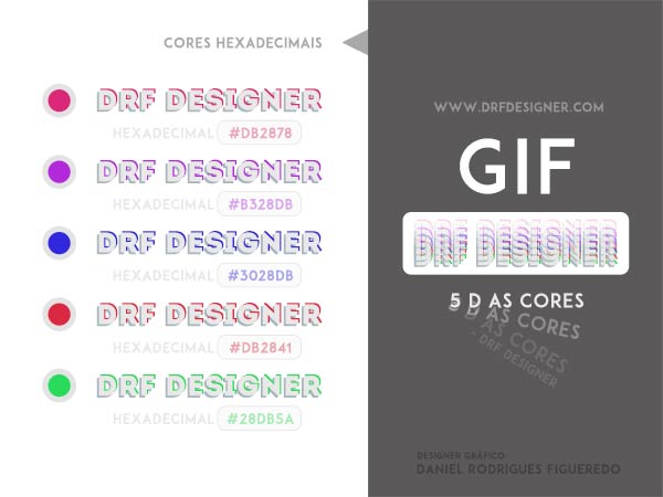 Arte Cores Hexadecimais do GIF cores, cores design, cores design grafico, cores gif, cores hexadecimais, cores hexadecimal, cores hexadecimal online, hexadecimal colors, hexadecimal color, hexadecimal, rgb, publicação, artes visuais, arte grafica, artes graficas, arte design, arte gif, arte de publicidade, publicação destaque