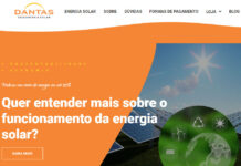 Criação de site de Energia Solar em Petrolina e Juazeiro - Dantas Engenharia Solar, DRF Designer, Desenvolvimento, Web Designer Juazeiro e Petrolina