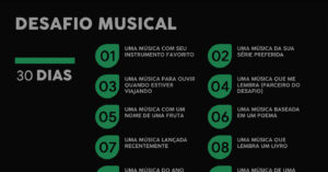 Banner Desafio Musical de 30 dias - Rah e Dan