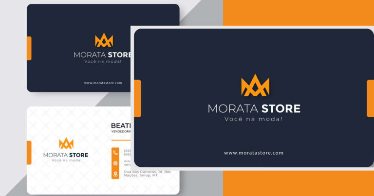 Cartão de Visita Morata Store Sinop MT