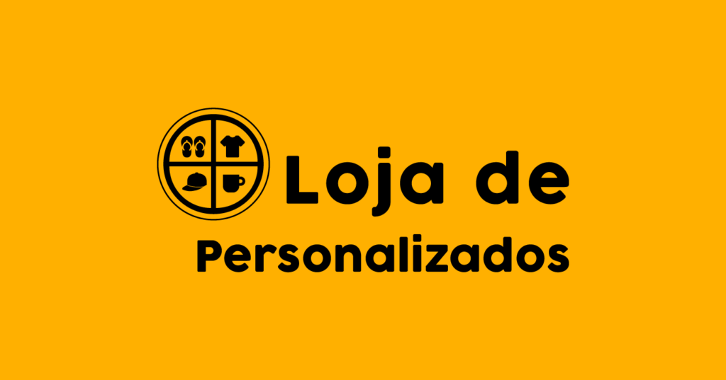 Logotipo Loja de Personalizados Petrolina PE - DRF Designer