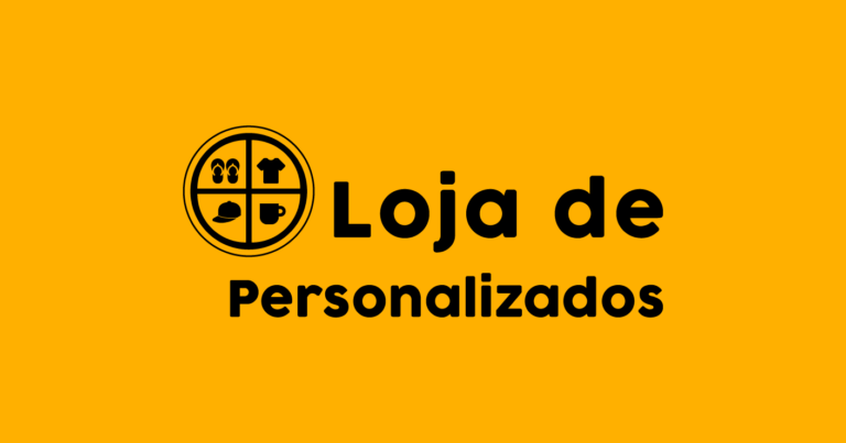 Logotipo Loja de Personalizados Petrolina PE - DRF Designer