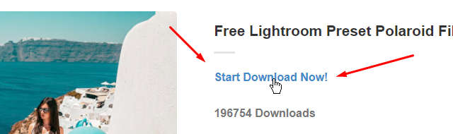 Presets para Lightroom Como baixar pelo site freepresets.com